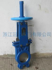 手動(dòng)刀閘閥操作輕便靈活,很方便的哦！