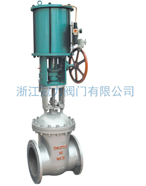 氣動閘閥是在怎樣保證密封面的密封性？